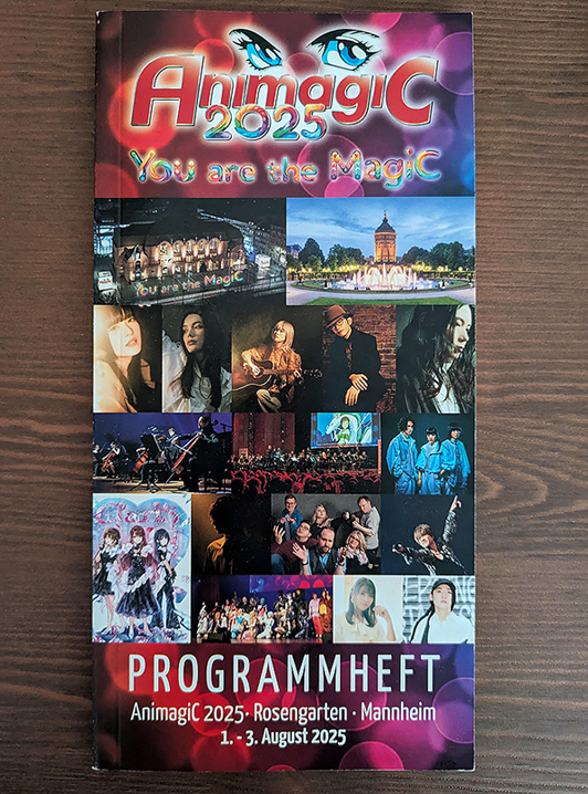 photo of the Convention guide for Animagic 2025